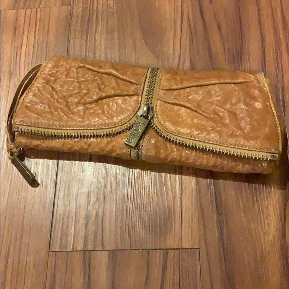 Kooba leather clutch